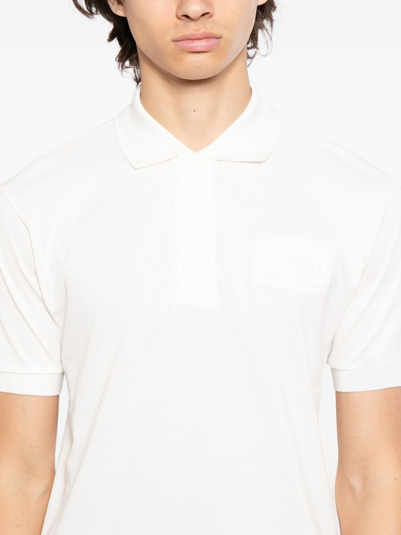 logo-embroidered polo shirt 5