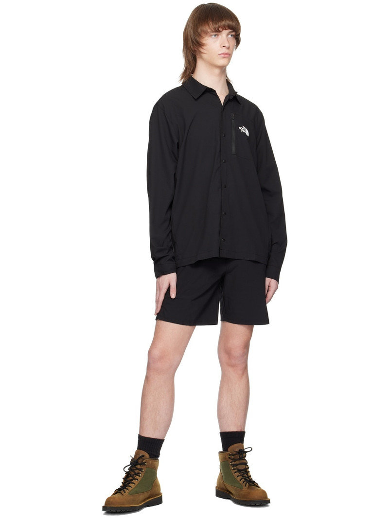 The North Face Black Wander Shorts outlook