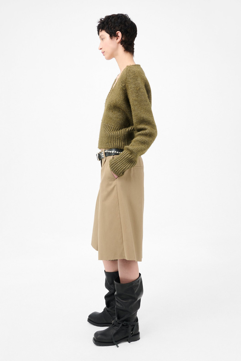Jumbo Shorts Slow Khaki Macuable Cotton 4