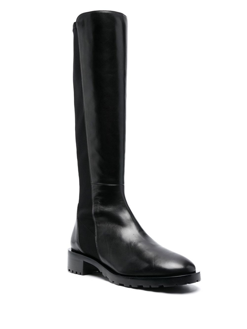 Stuart Weitzman panelled knee-length boots outlook
