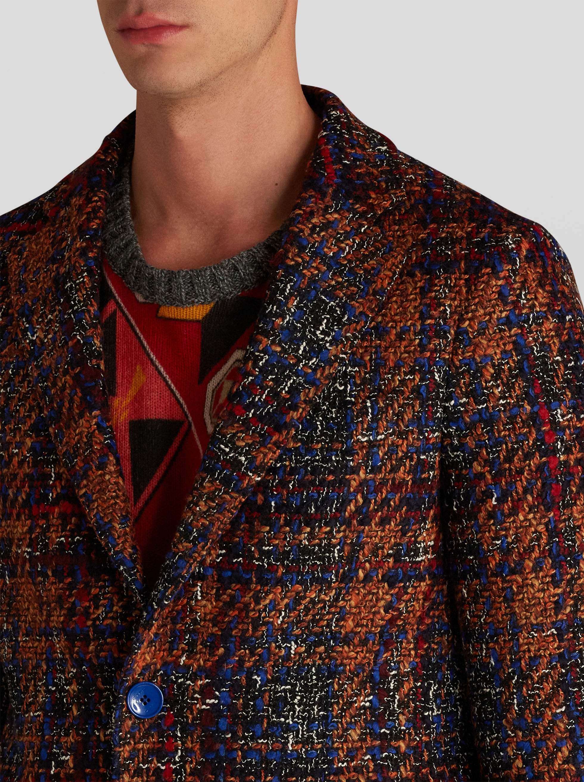 CHECK PATTERN COAT - 2