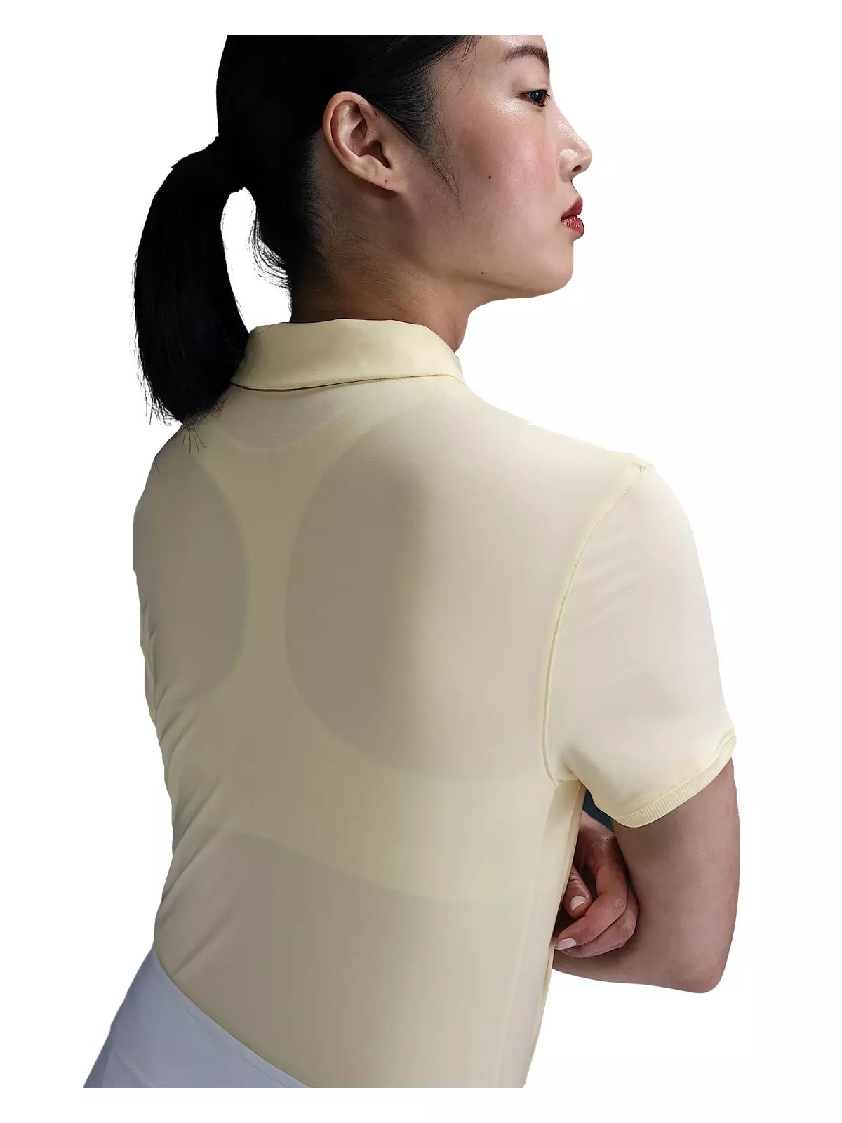 Women's Victory Dri-FIT Short-Sleeve Golf Polo - Yellow - 2