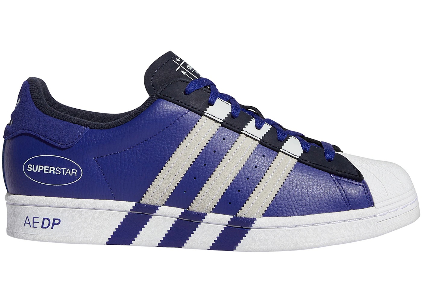 adidas Superstar Extended 3-Stripes Legacy Indigo - 1