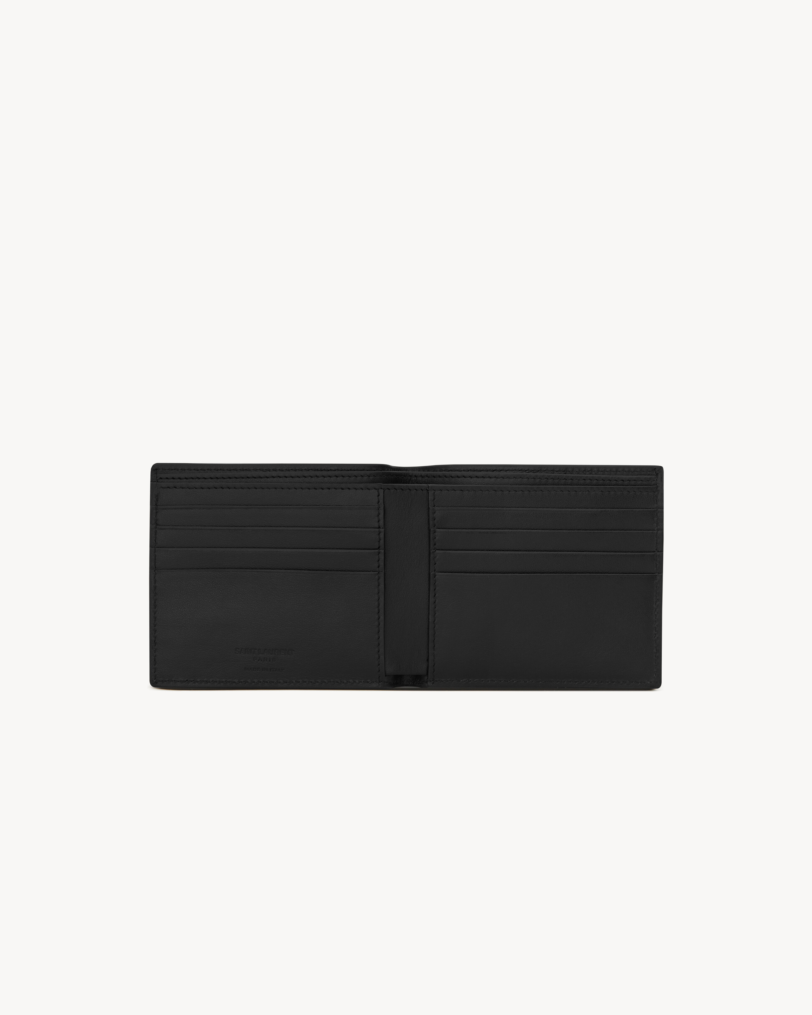 SAINT LAURENT PARIS EAST/WEST WALLET IN SMOOTH LEATHER - 4