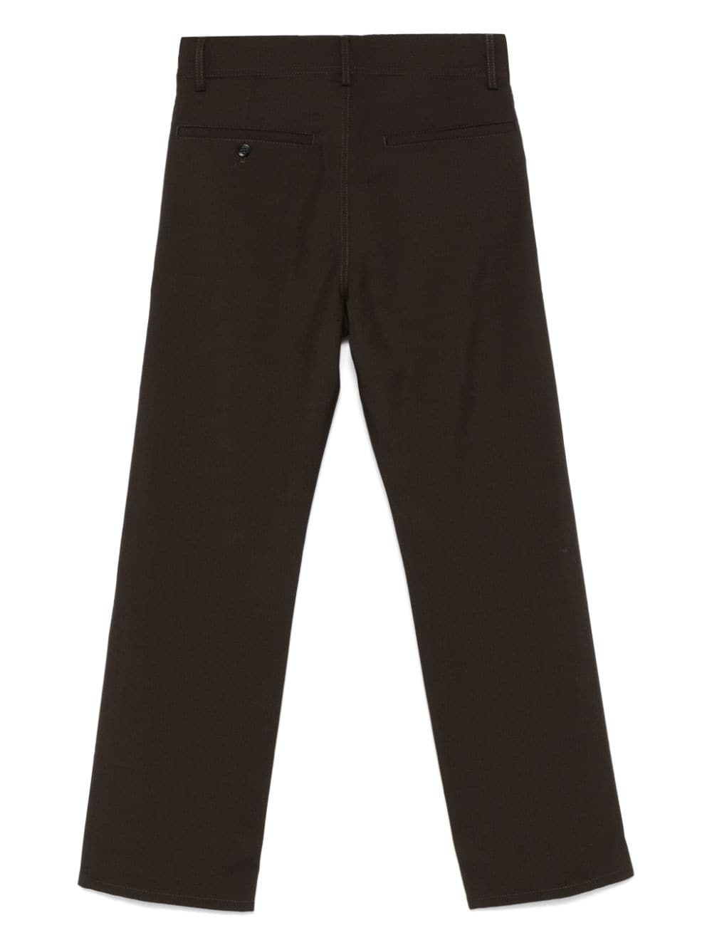 straight-leg trousers - 2