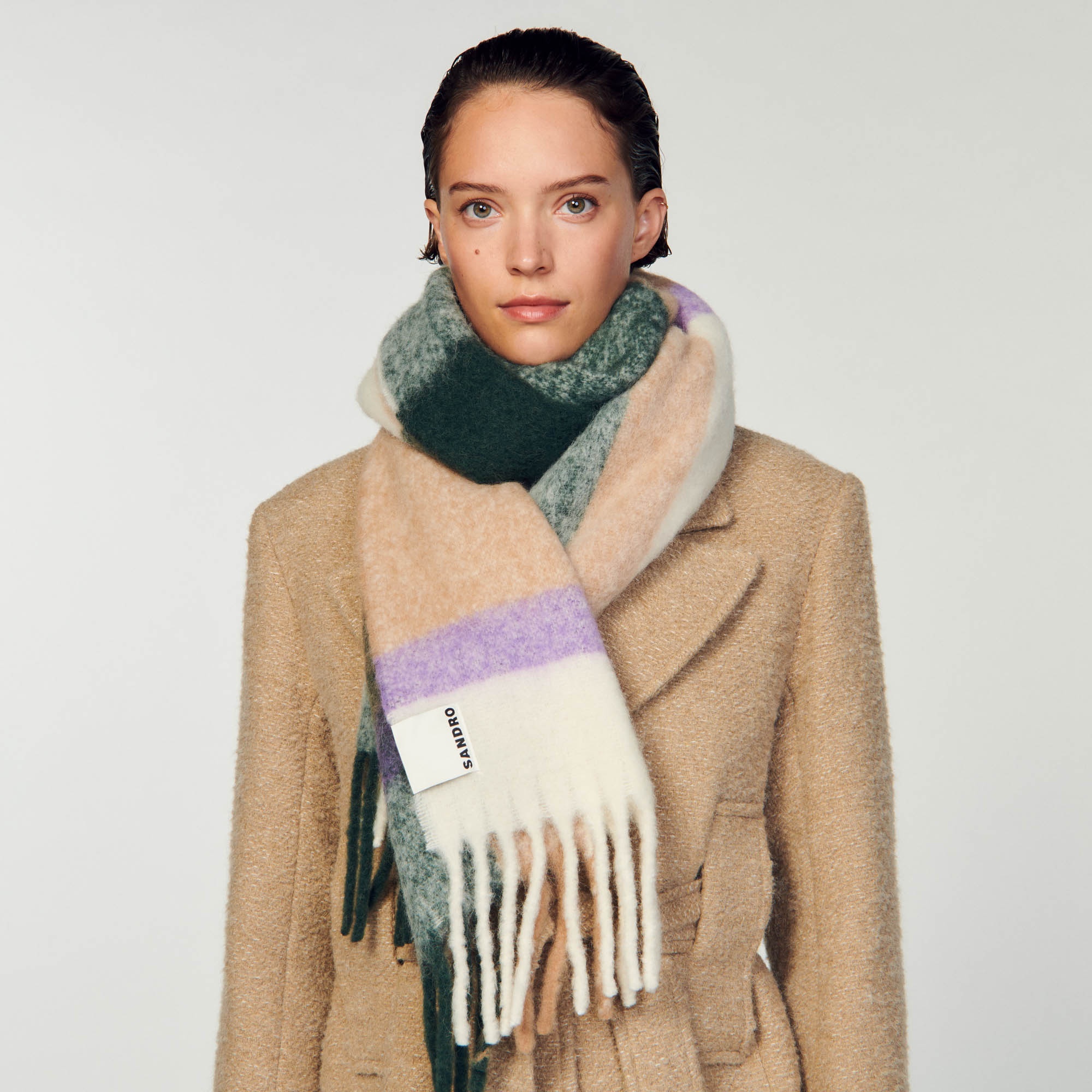 Checked scarf - 2