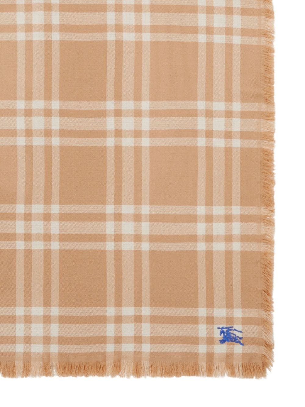 reversible check-pattern scarf - 2