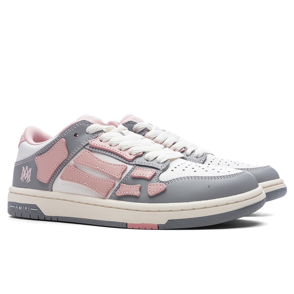 AMIRI WOMEN'S VARSITY SKEL TOP LOW - PALE PEACH | feature