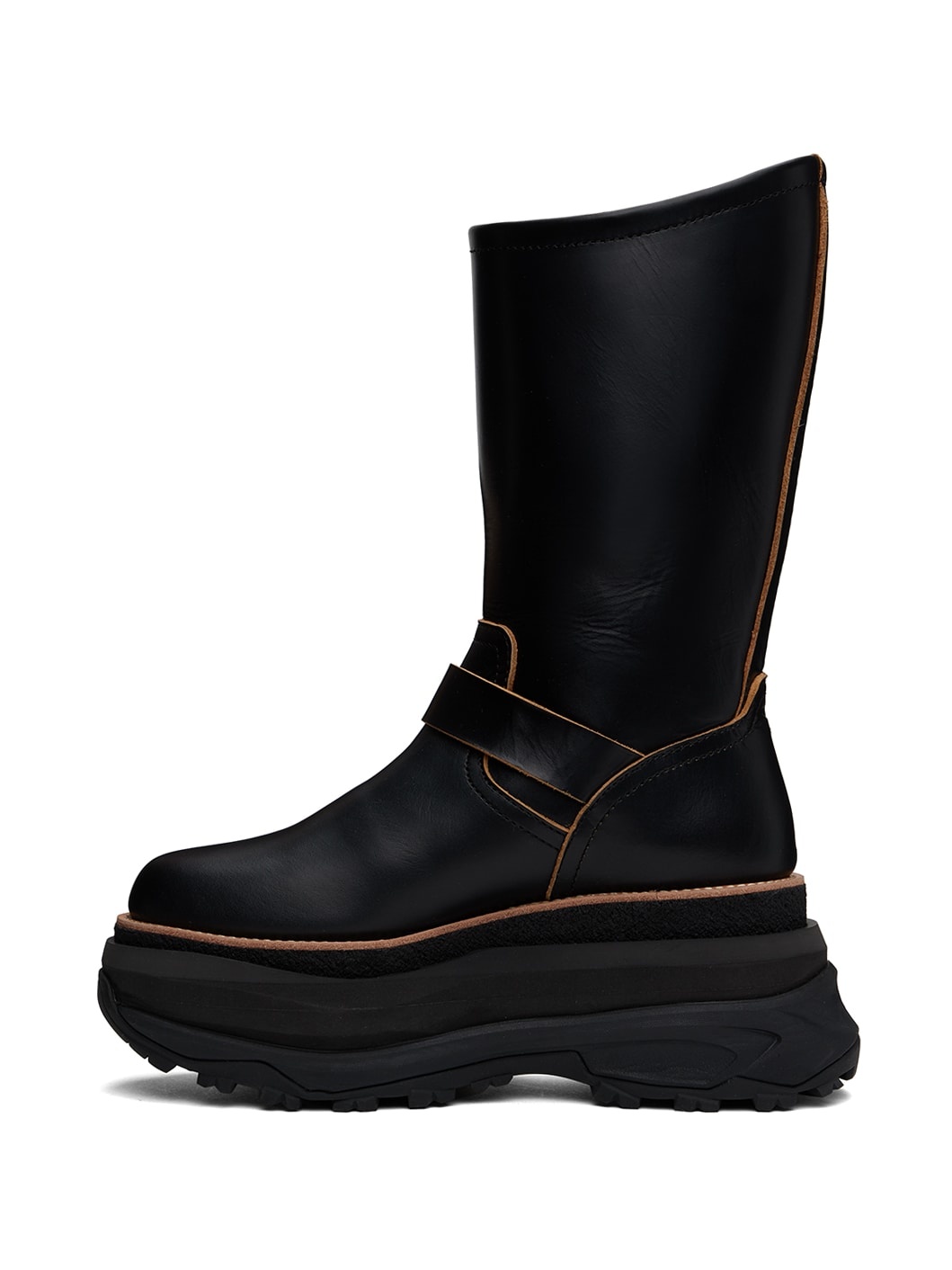 Black Engineer Boots - 3