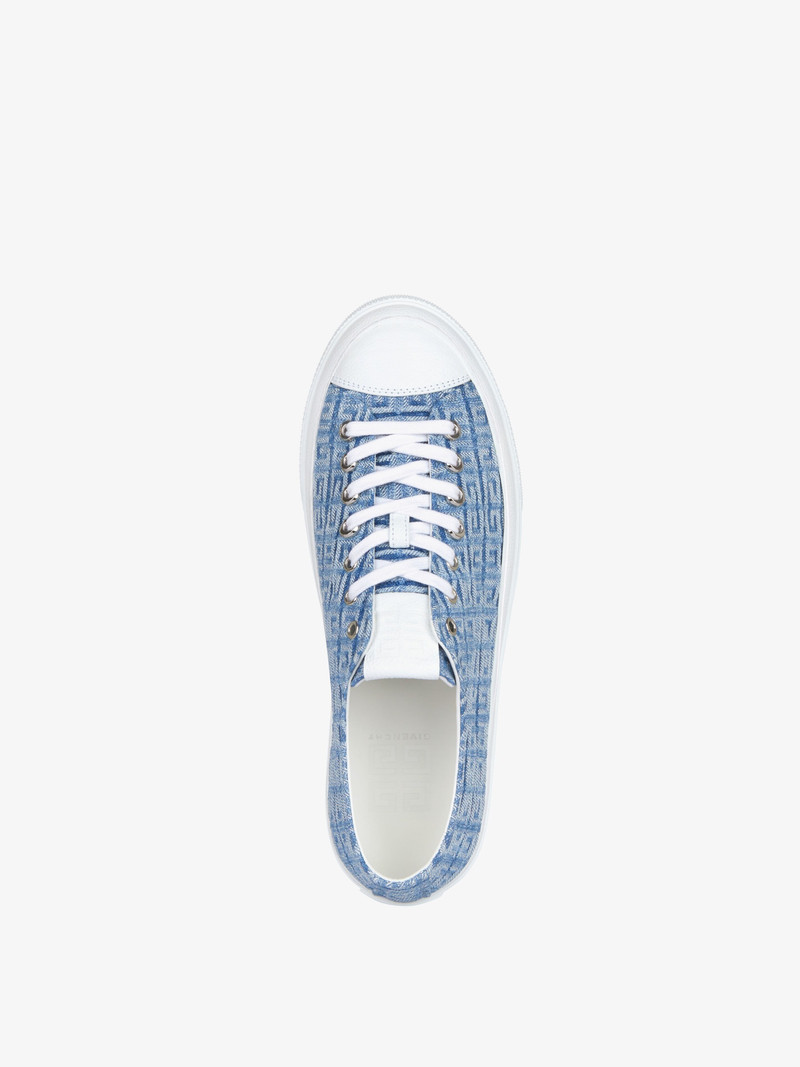 CITY SNEAKERS IN 4G DENIM 4