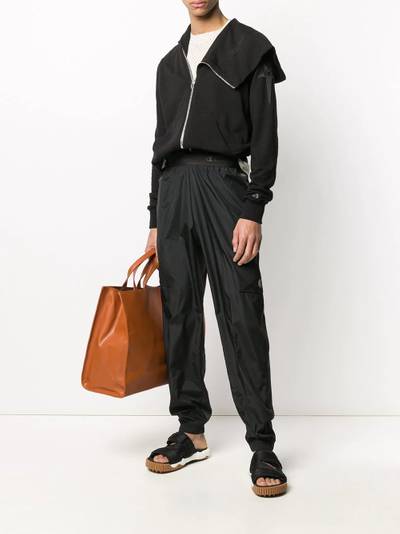 Rick Owens logo lined track pants outlook