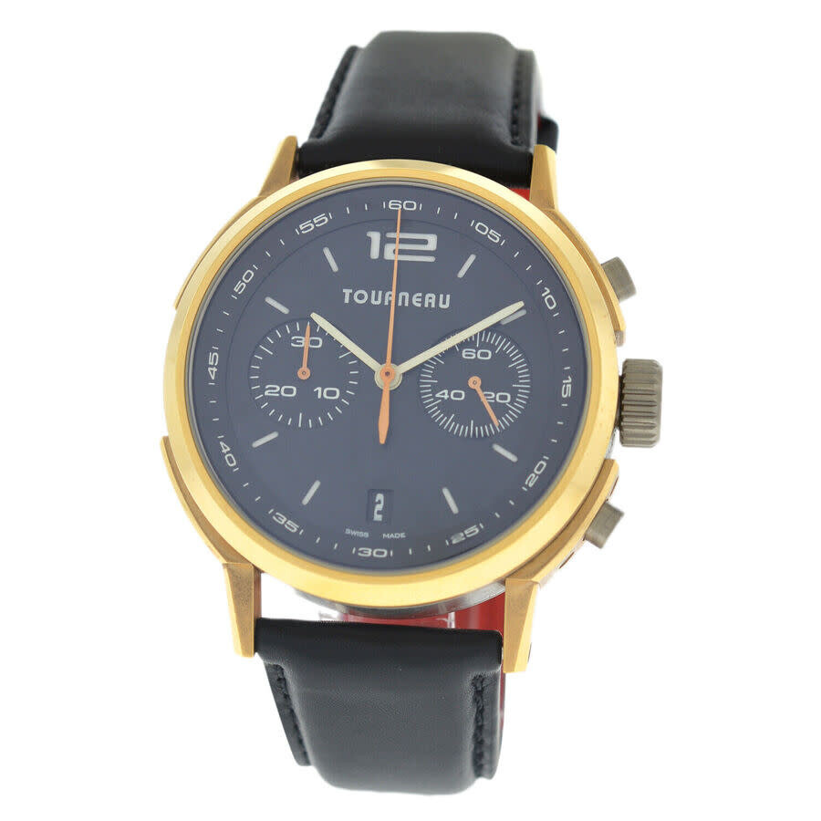 Tourneau - Pre-owned Tourneau Tny Chrono Chronograph Automatic Black Dial Men's Watch TNY400305005 - 1