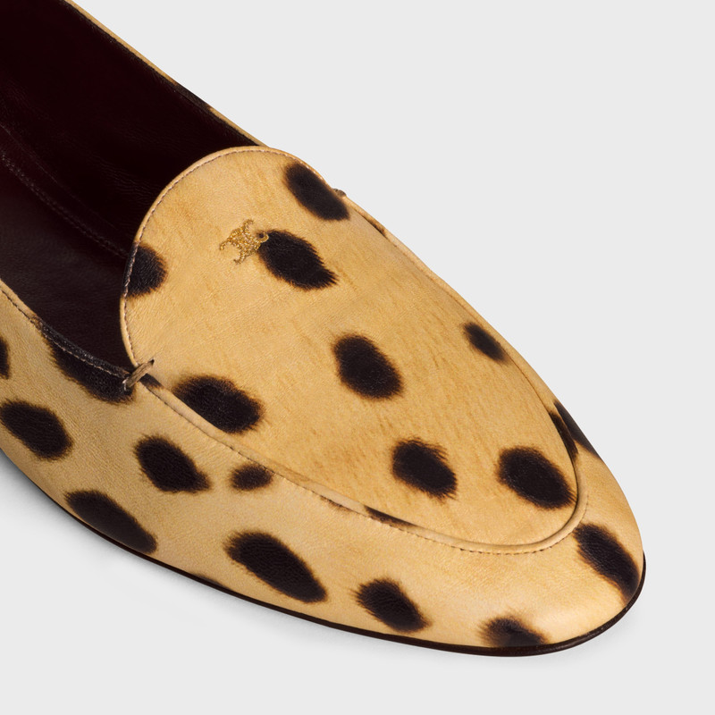 AURA - SLIP-ON LOAFER IN LEOPARD PRINTED LAMBSKIN 4