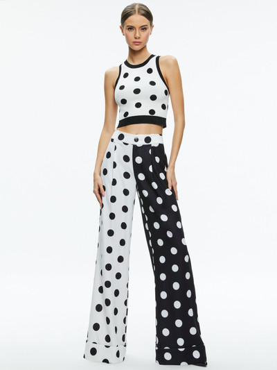 Alice + Olivia TOMASA CUFFED TROUSER outlook