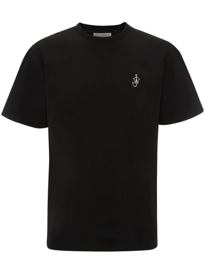 JW Anderson swirl-logo T-shirt outlook