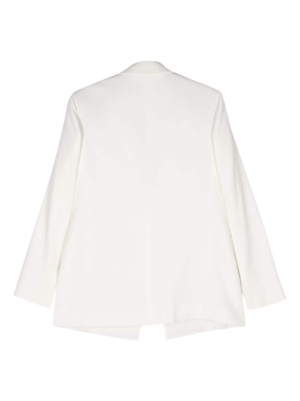 rose-button single-breasted blazer - 2