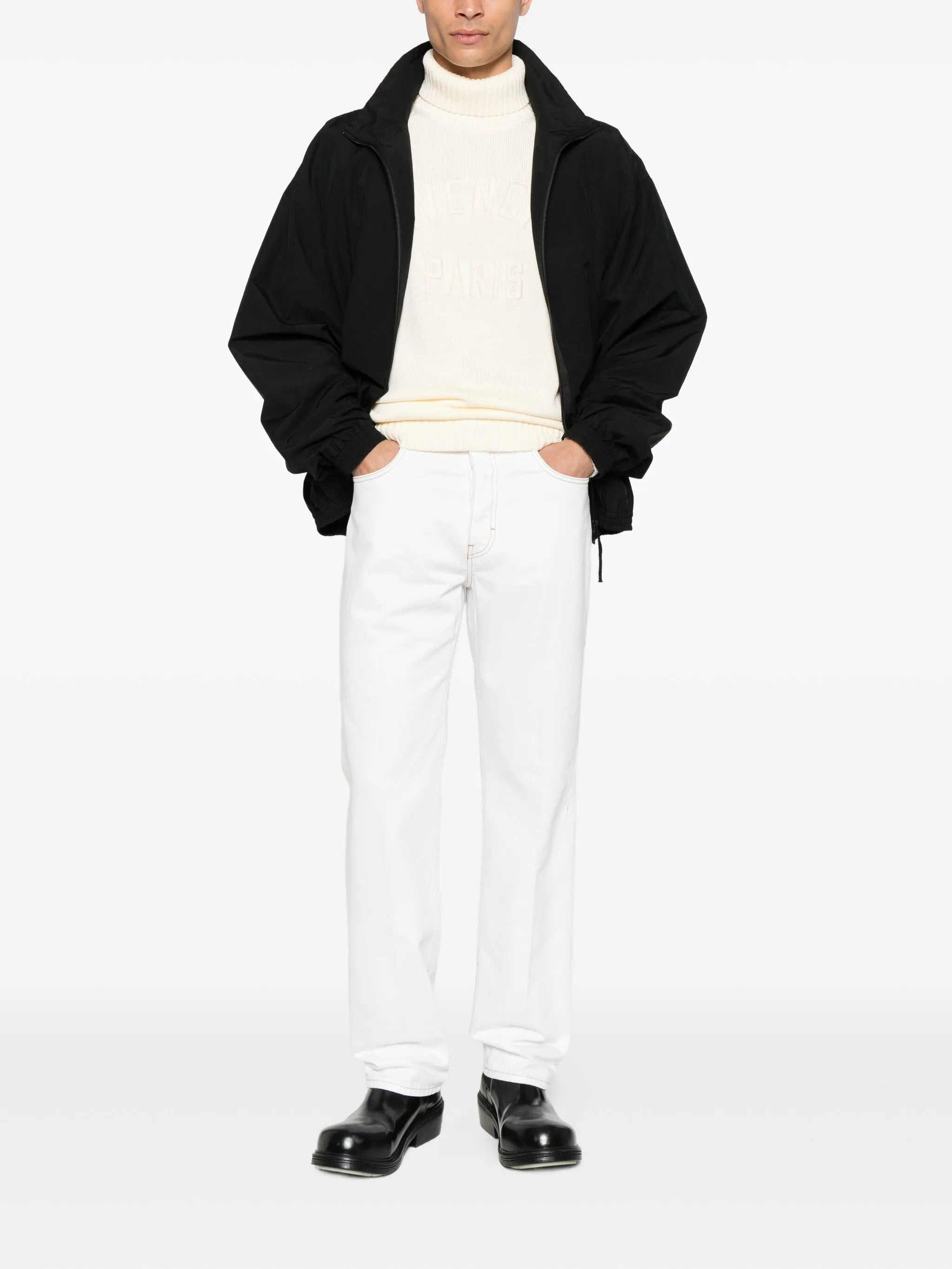 Givenchy Paris Turtleneck Sweater - 5