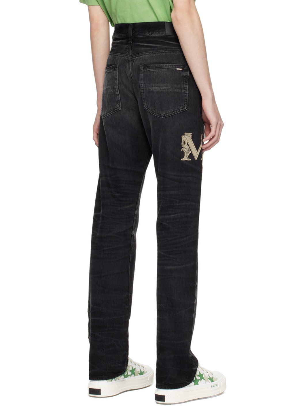 Black Baroque Jeans - 3