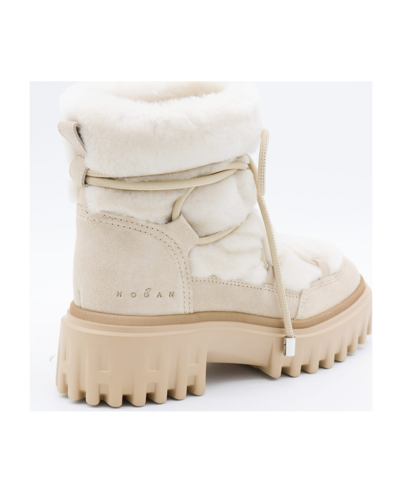 Cream Boots - 3