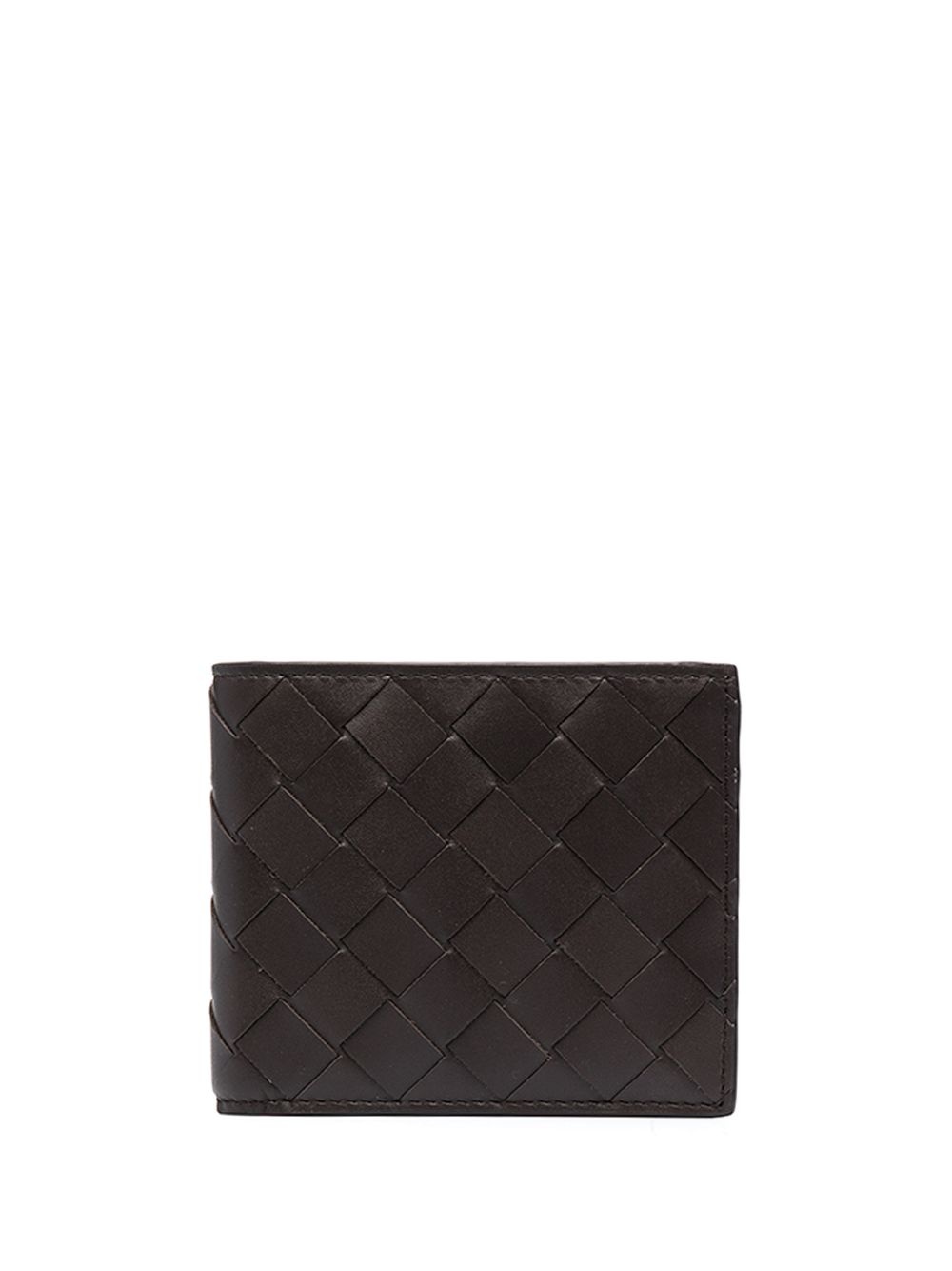 Intrecciato leather wallet - 1