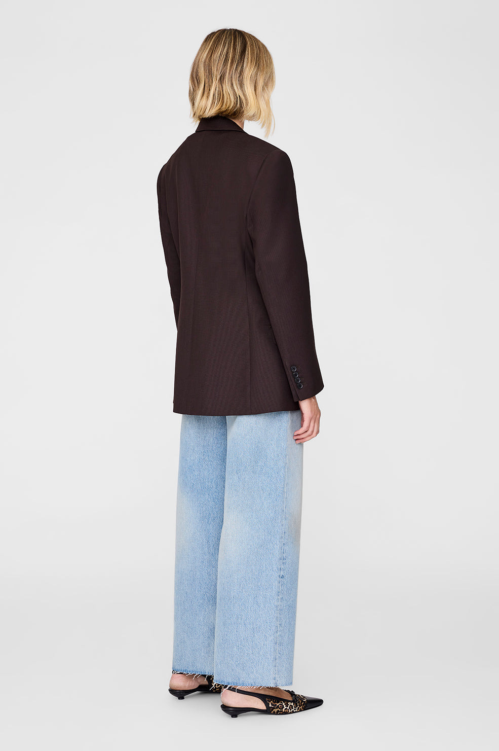 Aretha Blazer - Deep Brown - 3