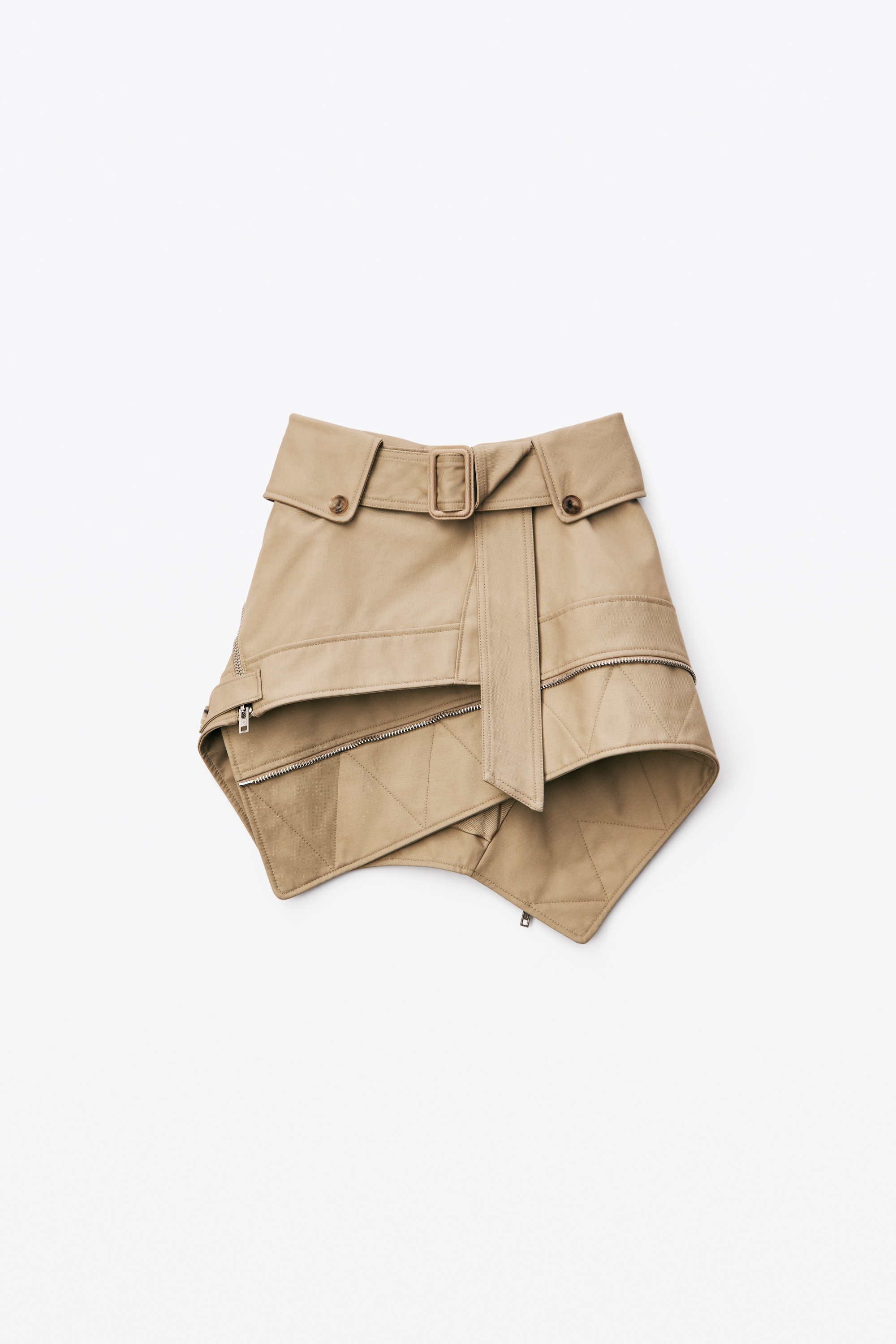 DECONSTRUCTED TRENCH SKIRT - 1