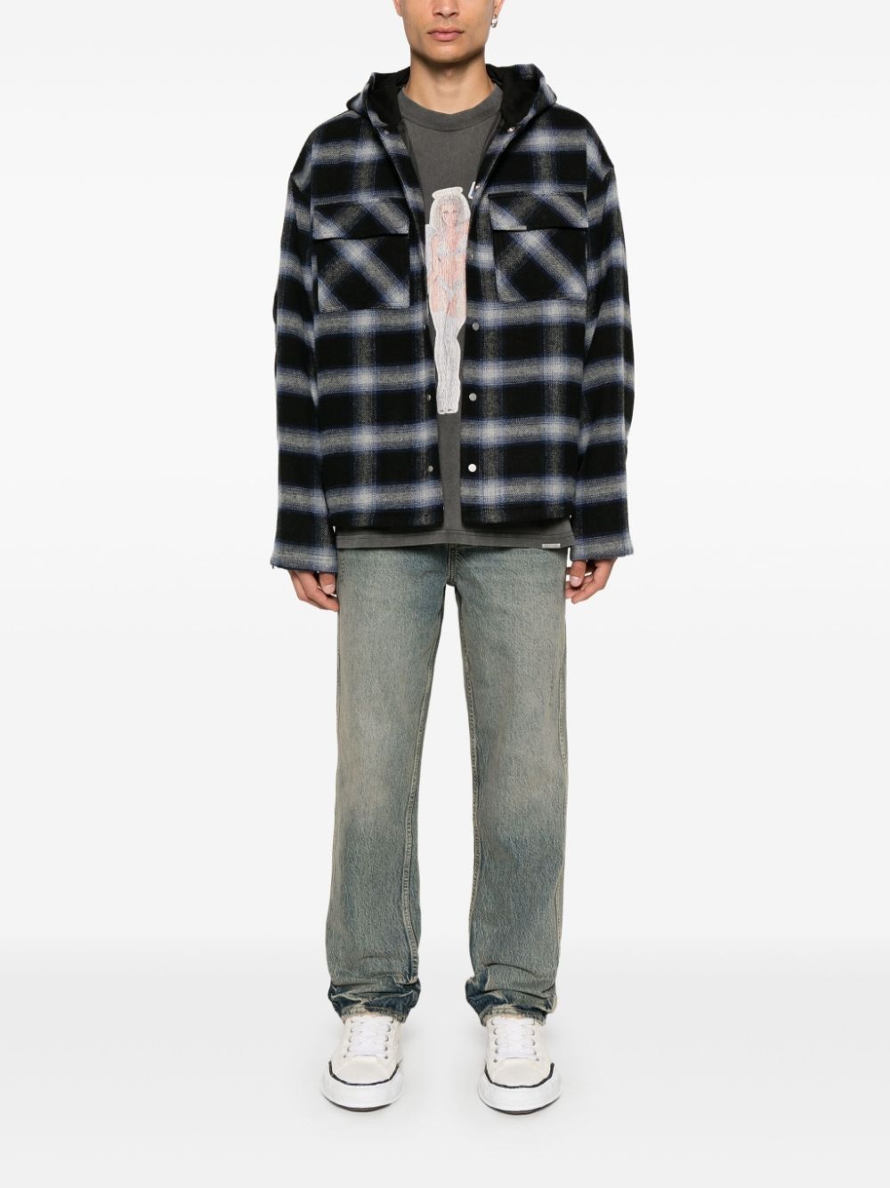 checked jacket - 2