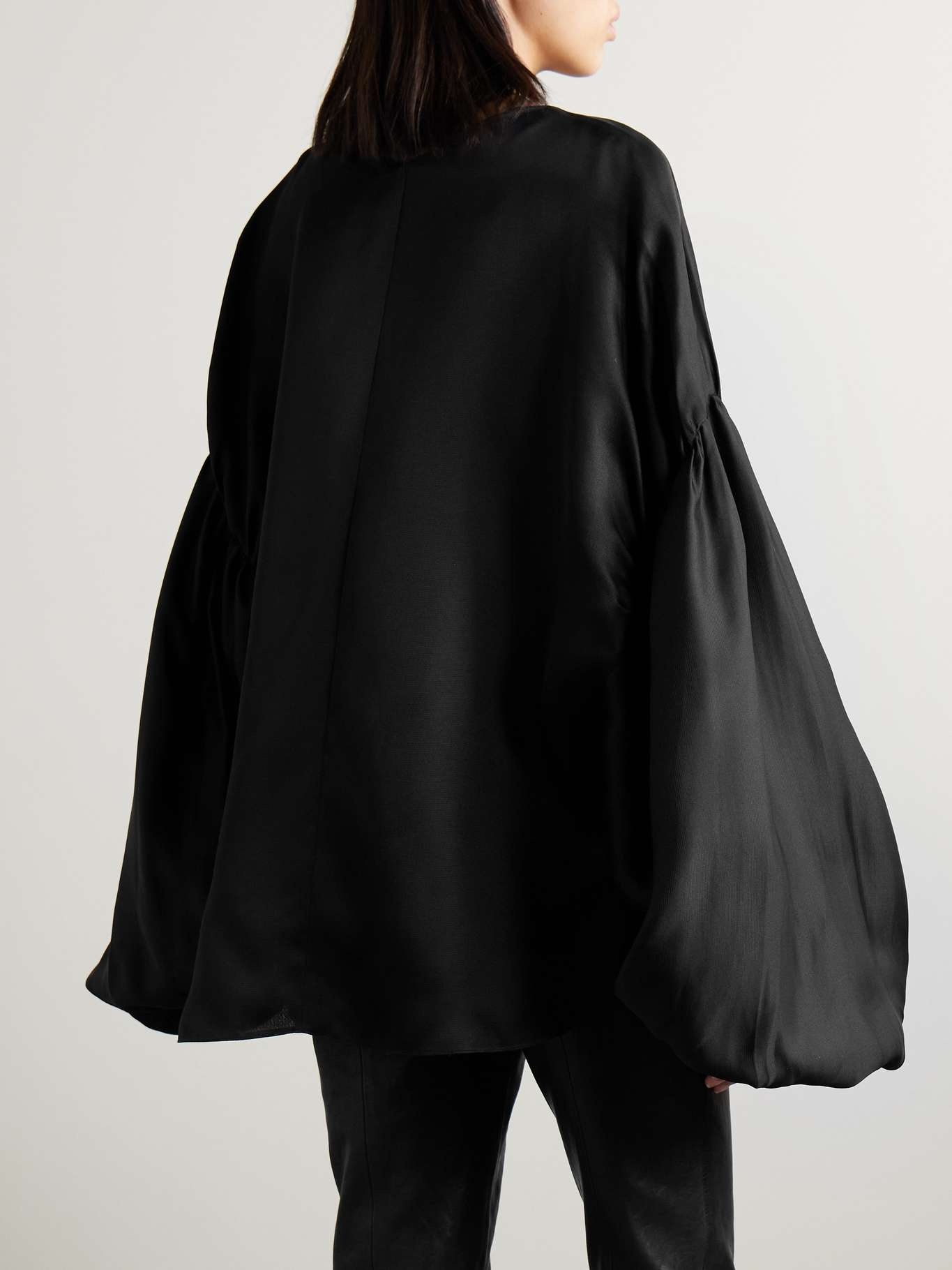 Quico oversized silk blouse - 4