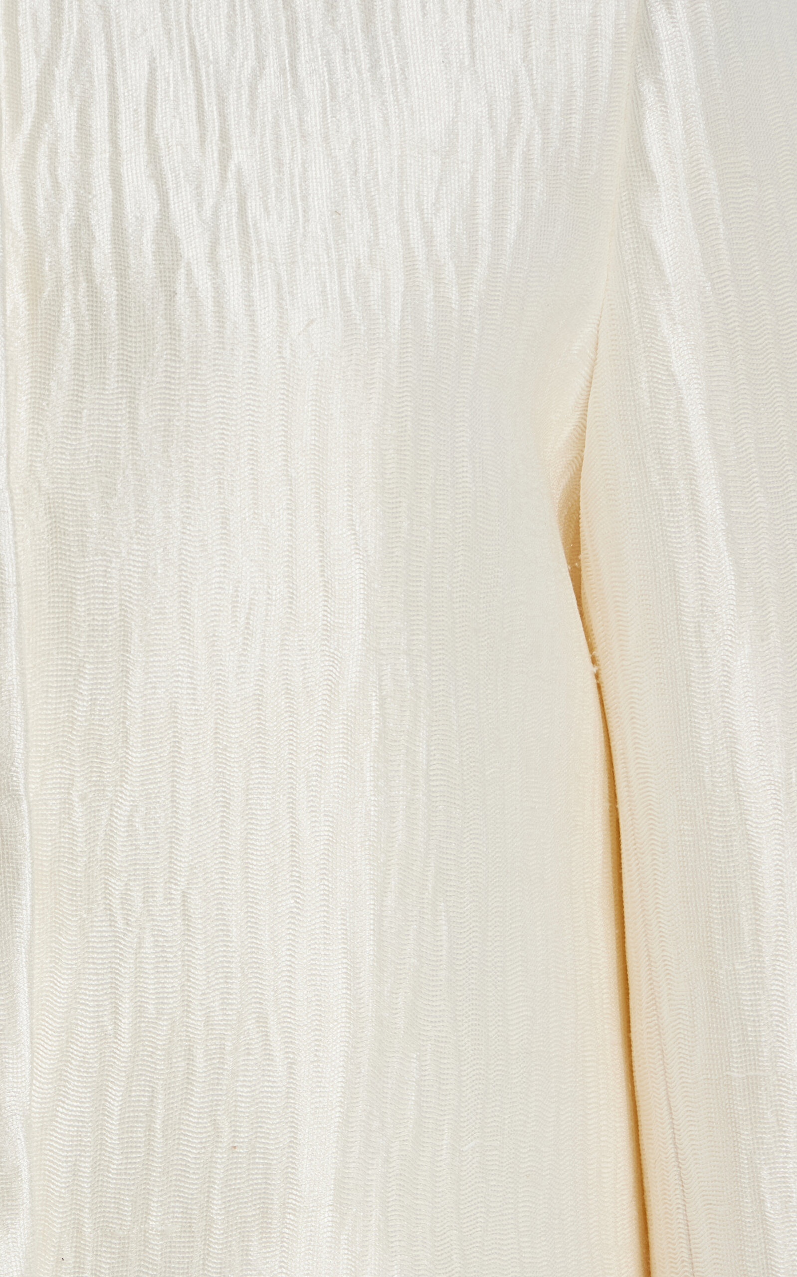 The Ryder Pleated Sponge Silk Jacket off-white - 6