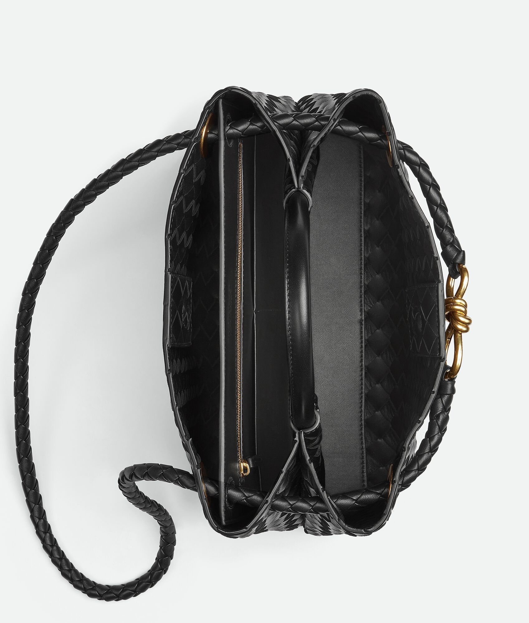Bottega Veneta – Andiamo Medium Black - 3