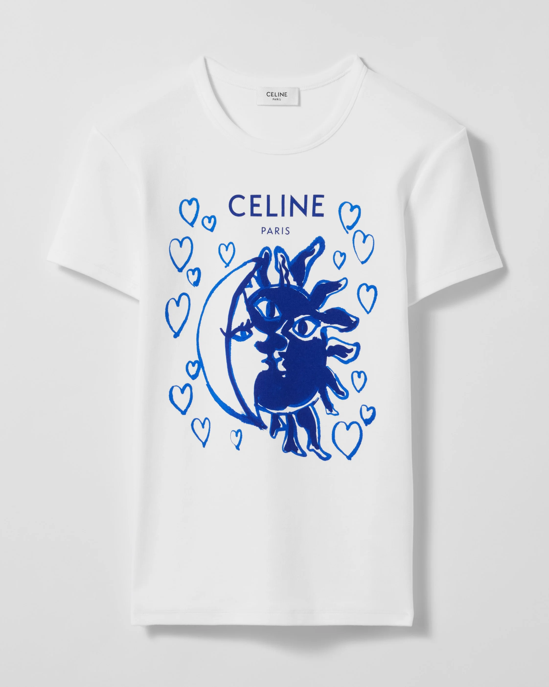 t-shirt IN ribbed cotton jersey - 1