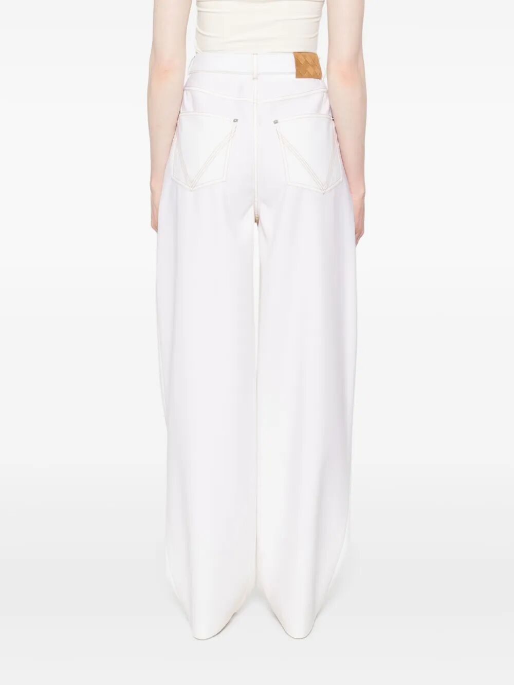 Denim Oversize Fit Trousers - 3