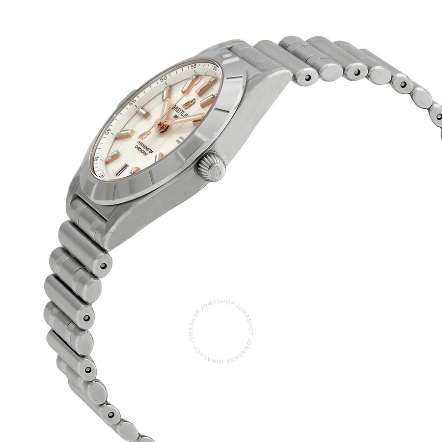 Breitling Quartz Diamond White Dial Ladies Watch A77310101A3A1 - 2