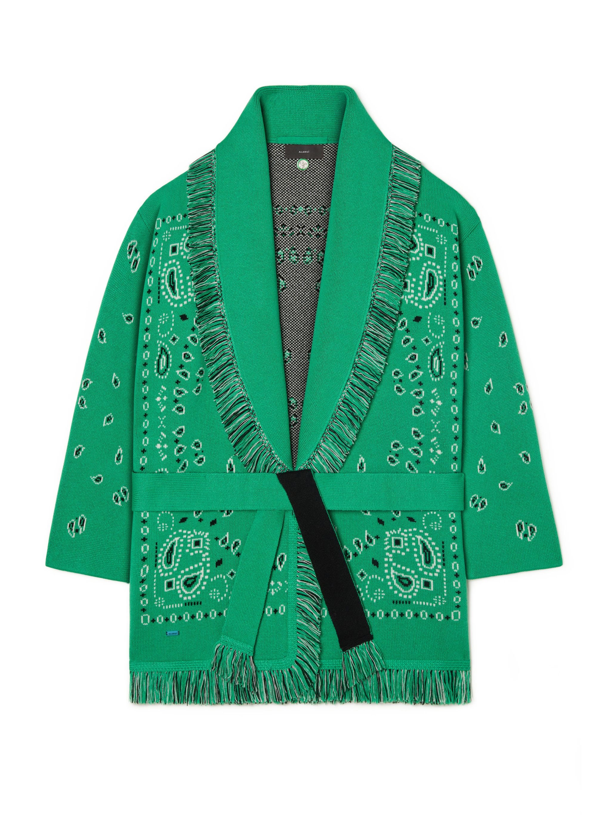 Bandana Jacquard Cardigan - 6