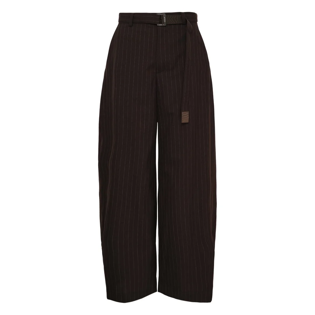 Chalk Stripe Pants - 1