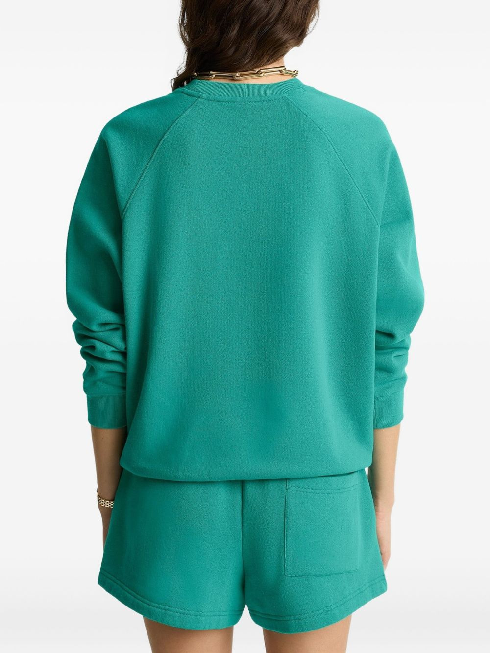 graphic-print crew-neck sweatshirt - 3