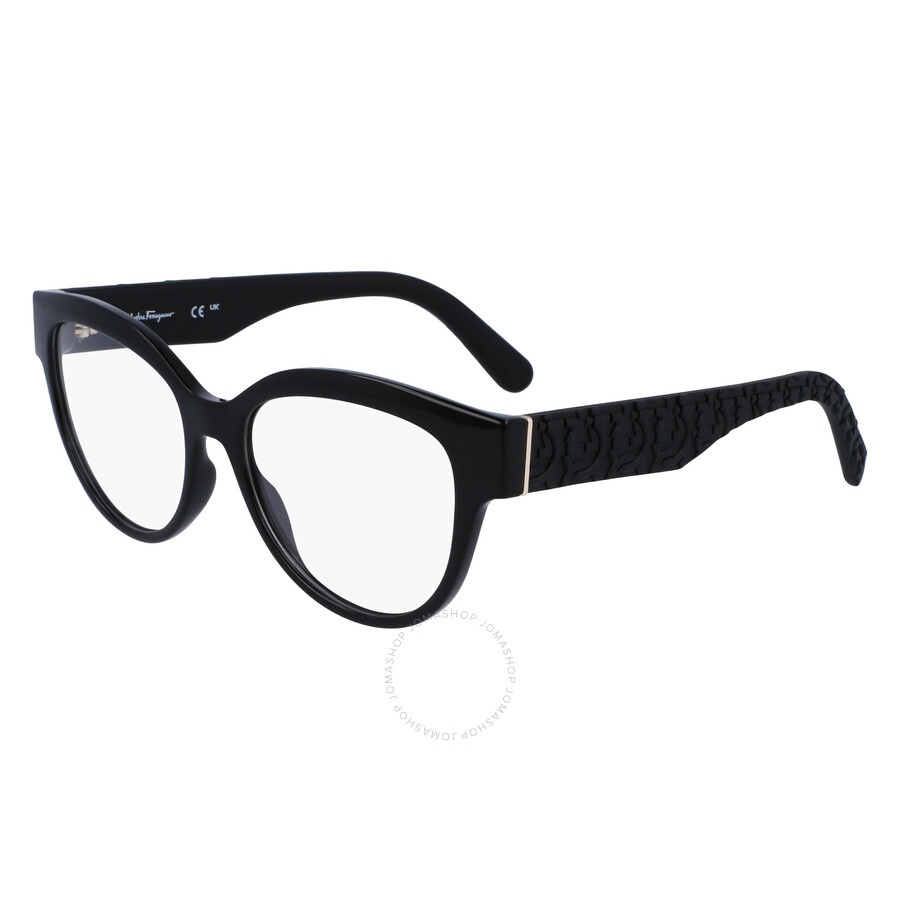Salvatore Ferragamo Demo Oval Ladies Eyeglasses SF2957E 001 54 - 1