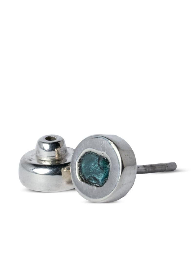 Parts of Four tiny stud earrings outlook