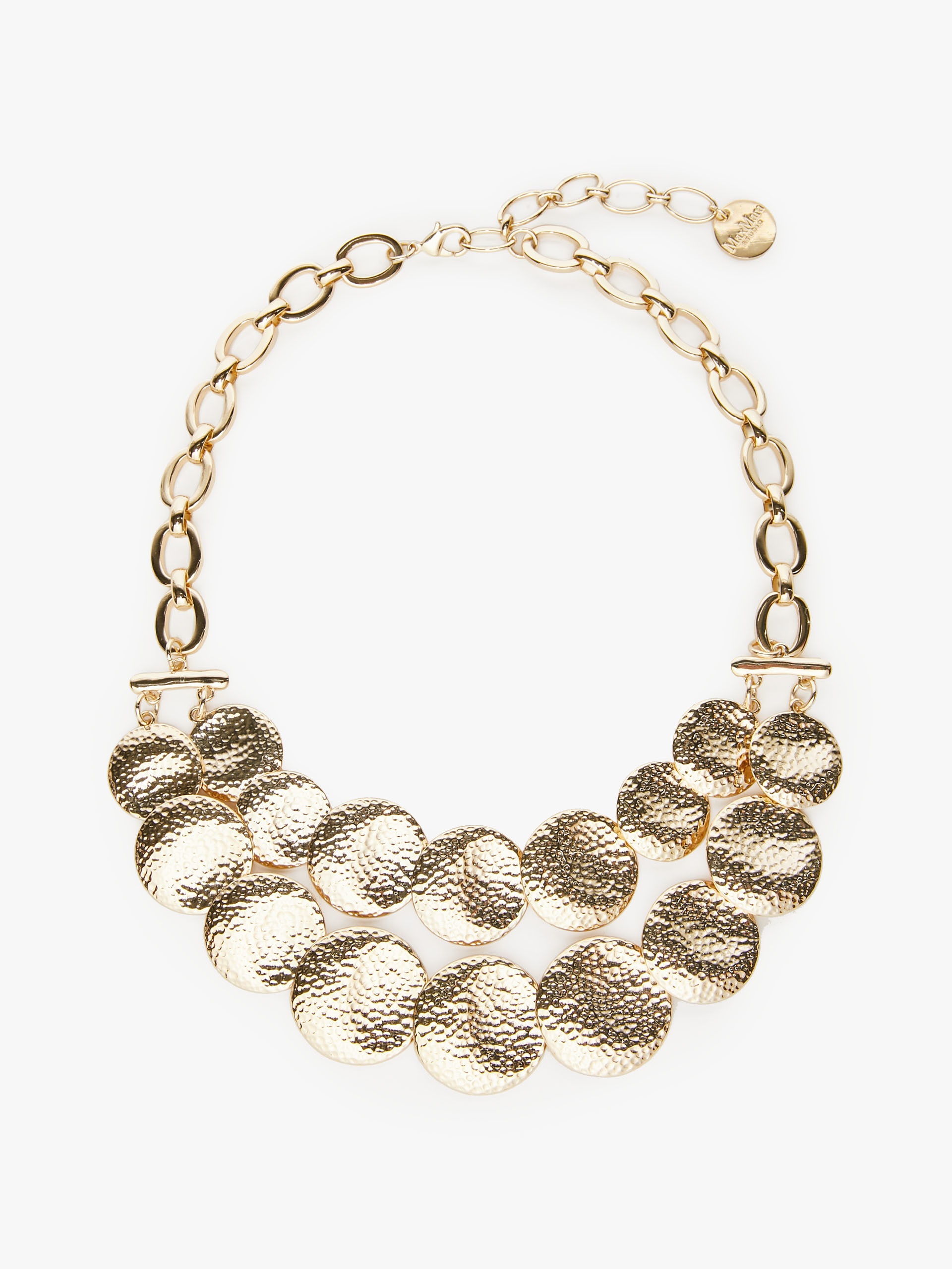 Choker necklace with coins - 1