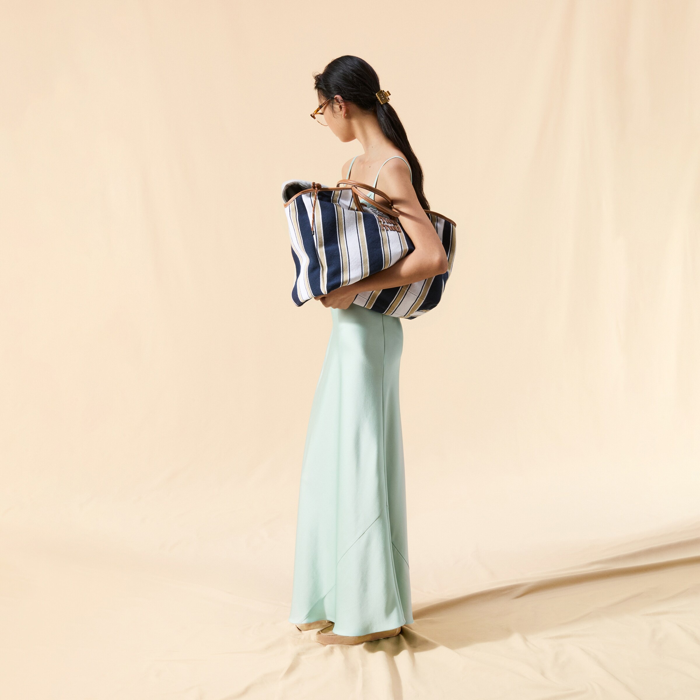Long silk dress - 6