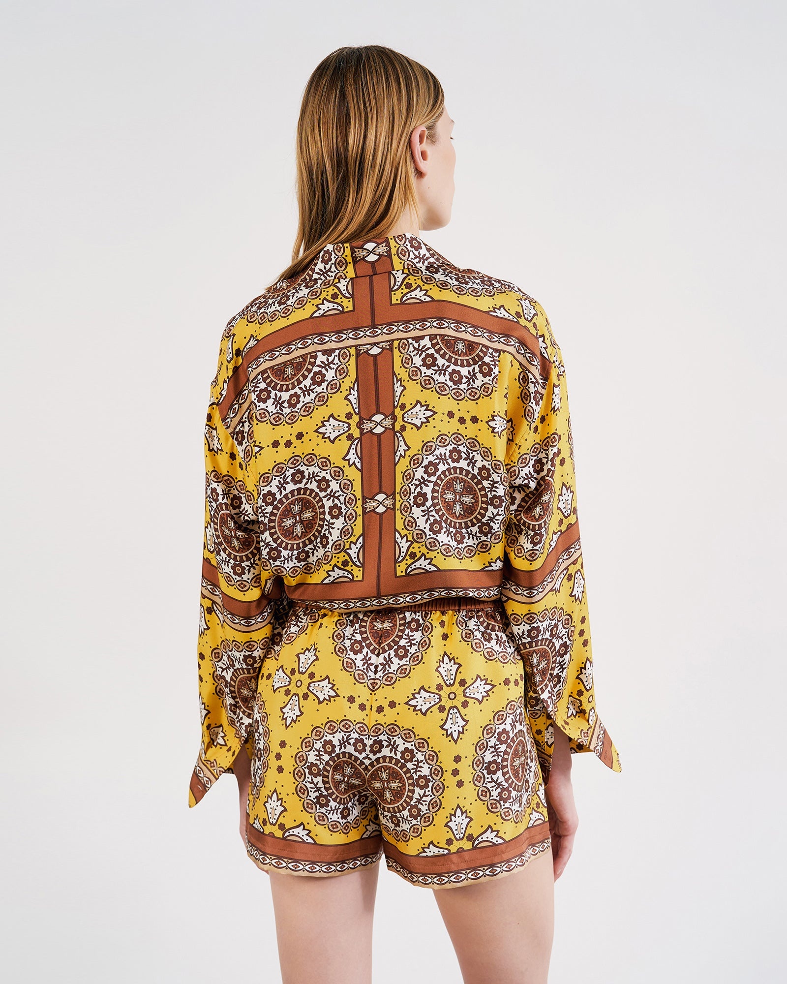 FRANCES SILK SHORT - 4