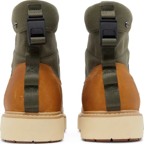 (WMNS) Timberland Raywood 6 Inch EK+ Waterproof Boots 'Wheat Nubuck with Green' A42HP231 - 4