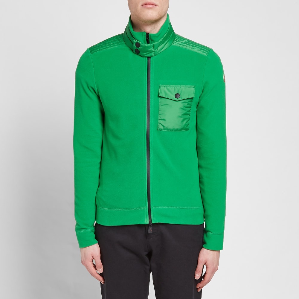 Moncler Grenoble Nylon Patch Zip Fleece - 5