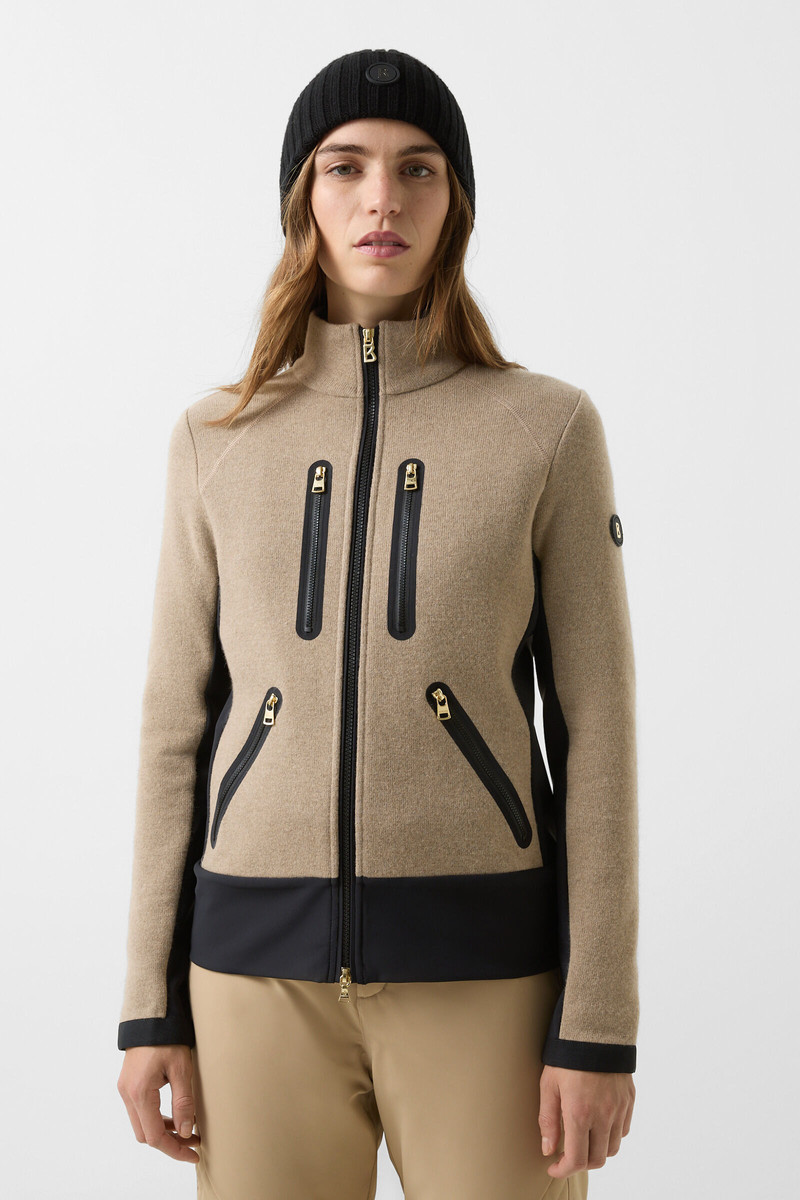 Midlayer Charlot in Brown/black 2