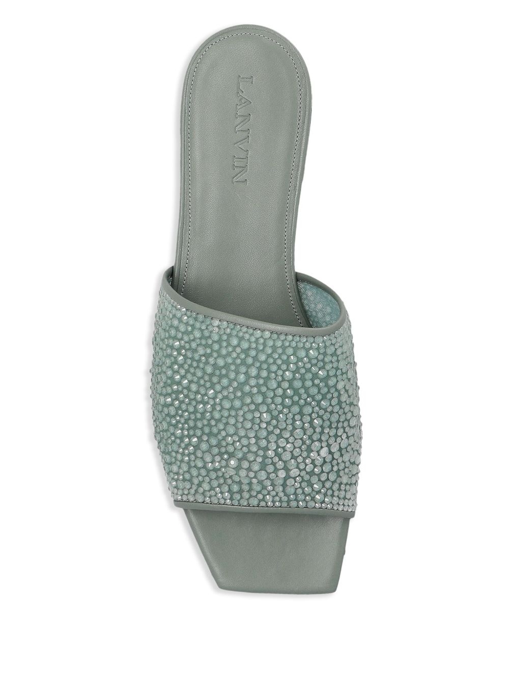 crystal-embellished sandals - 4