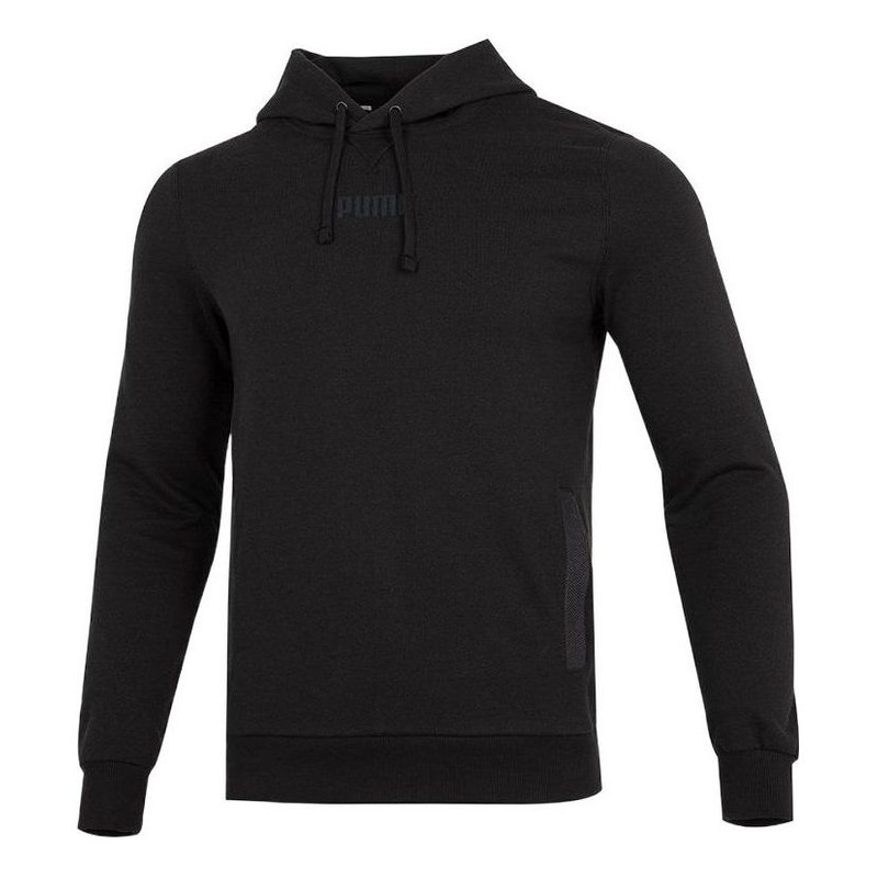 PUMA Modern Basics TR hooded Long Sleeves Solid Color Black 849584-01 - 1