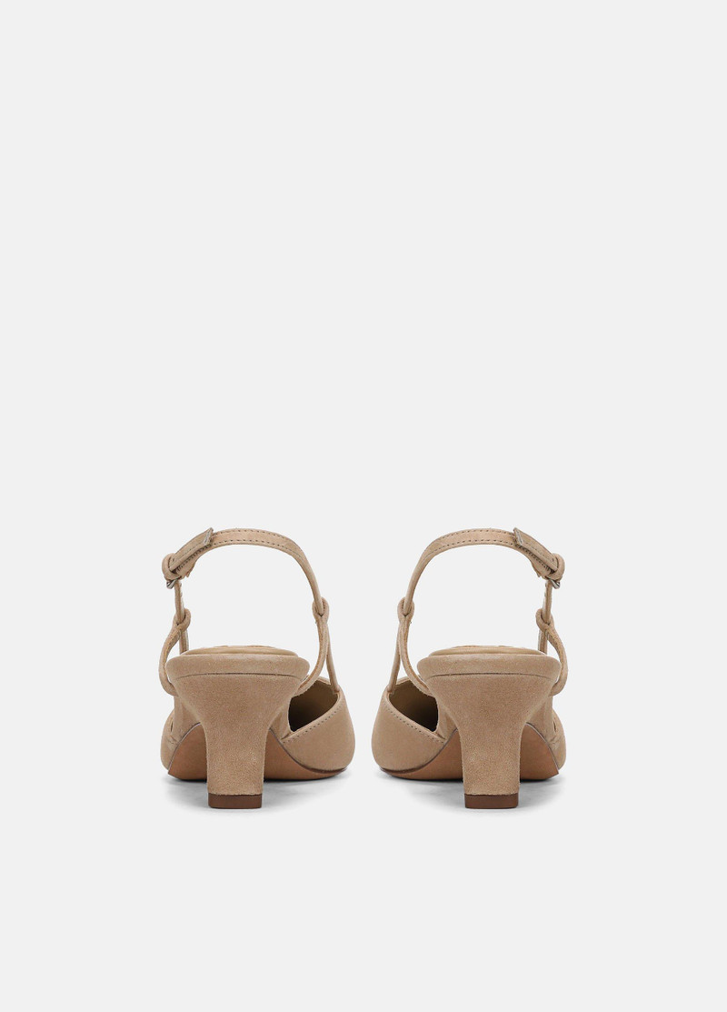 Vince Levvy Suede Slingback Pump outlook