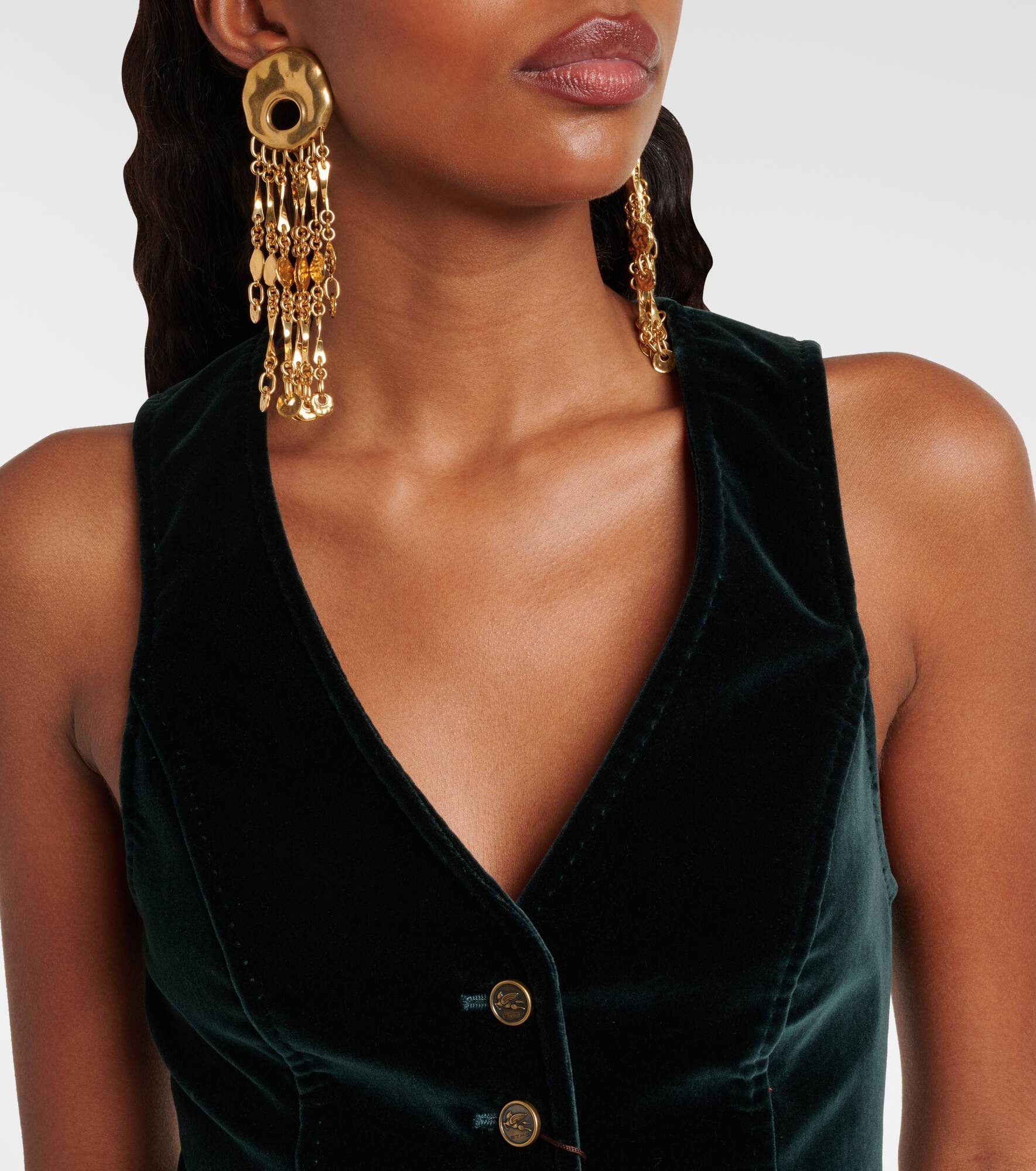 Cotton velvet vest - 4