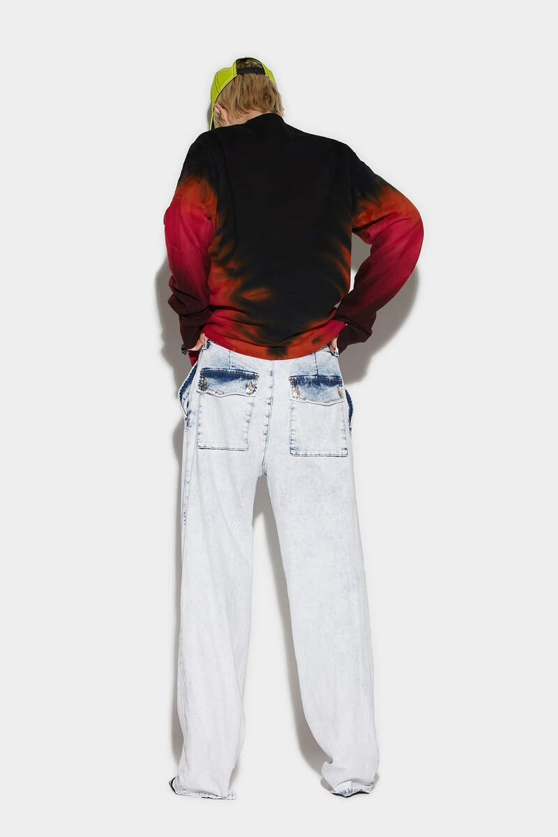 DSQUARED2 HIGH WAIST WIDE LEG PANTS outlook