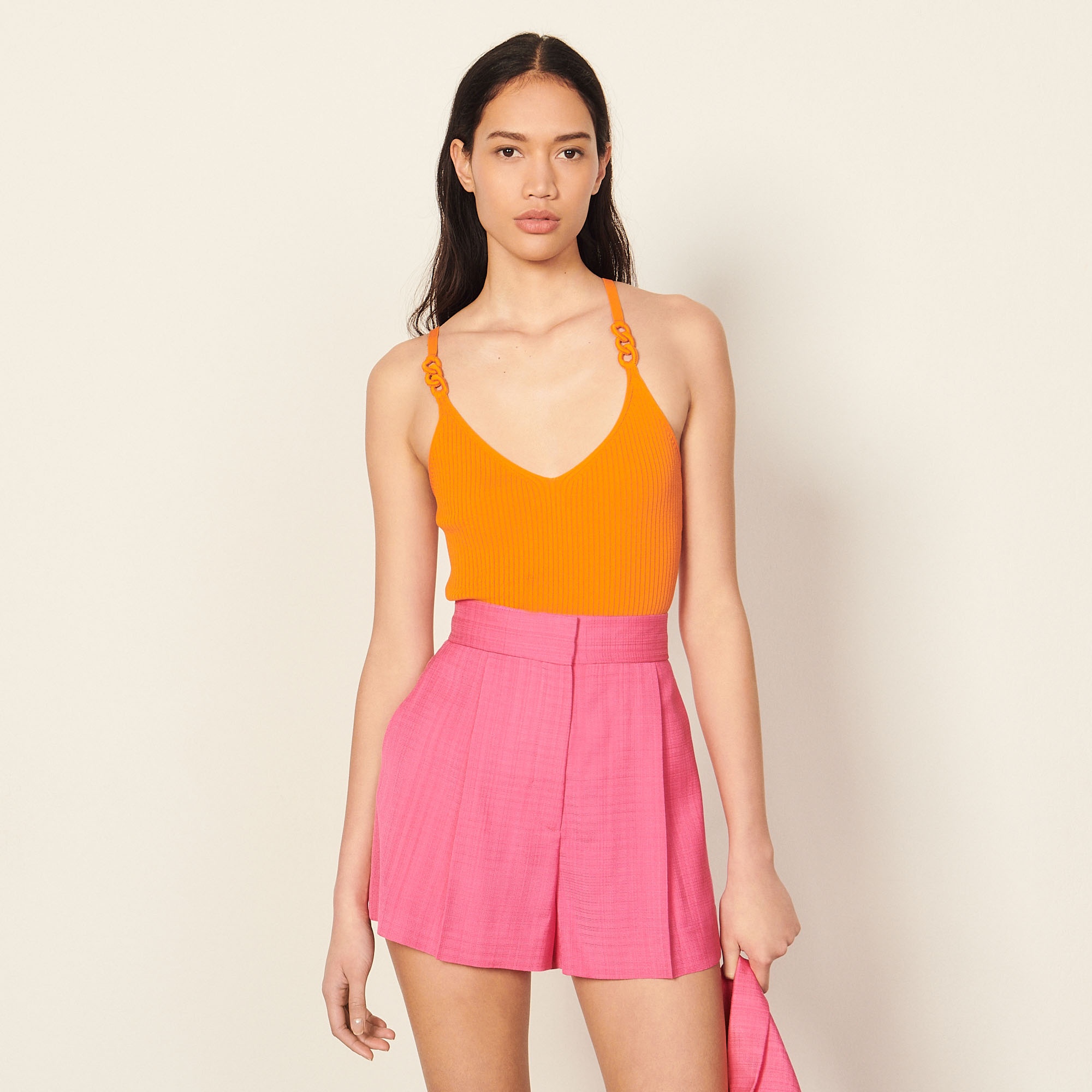 High-waisted shorts - 2